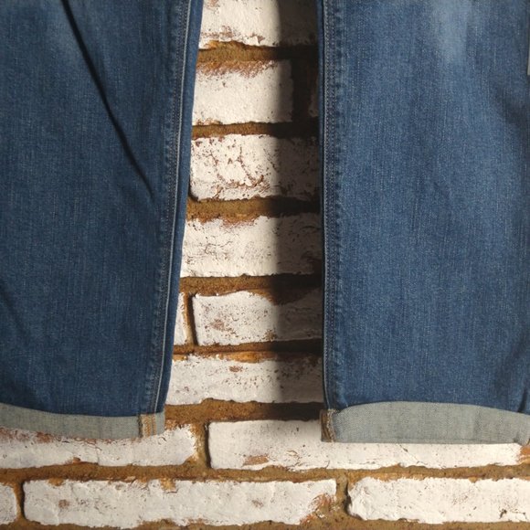 NWT Old Navy Boyfriend Denim Jean Pant Sz 12. Dist - Picture 12 of 16